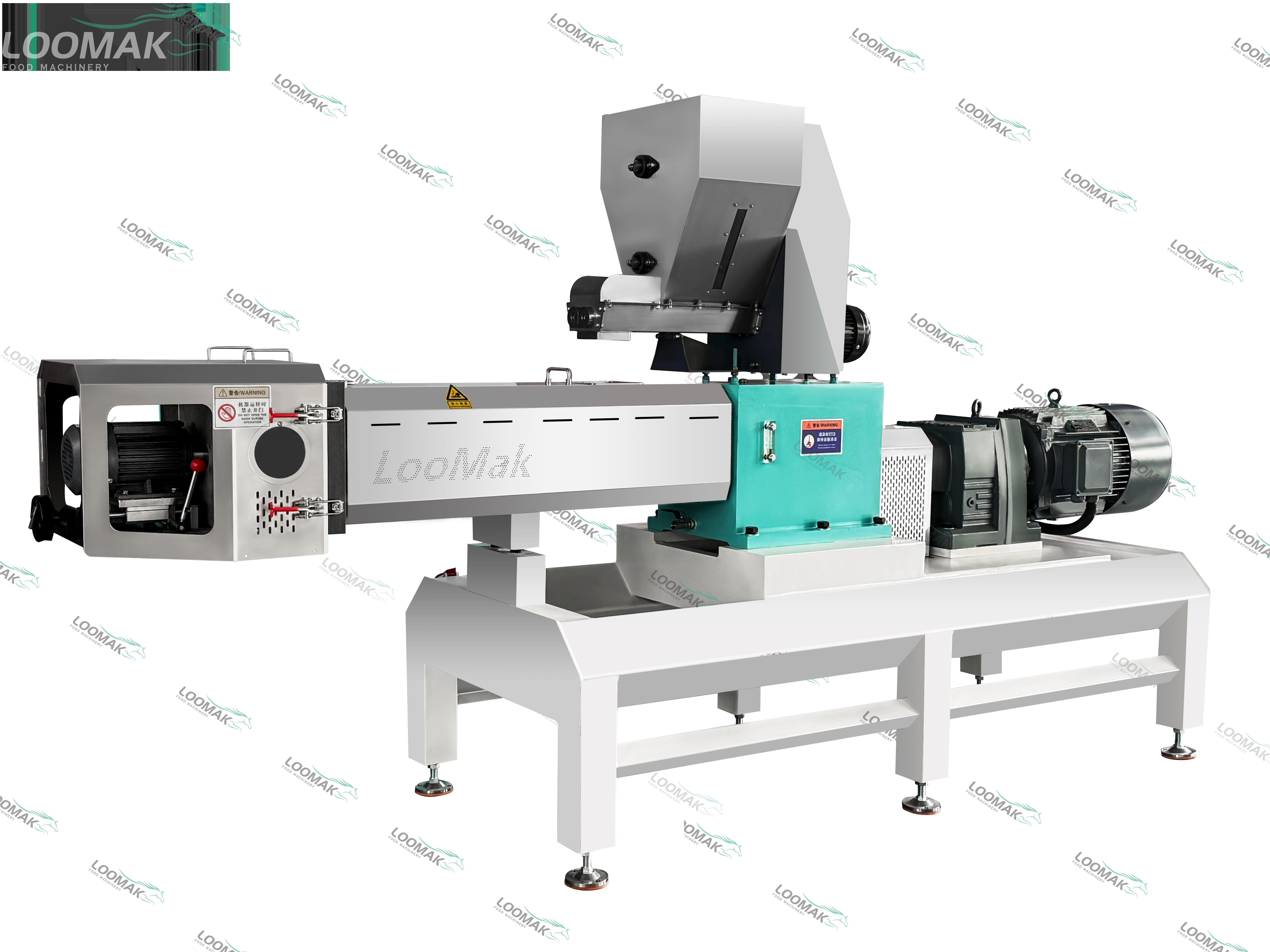 High-Capacity Food Twin-Screw Extruder for Industrial Use LTE65