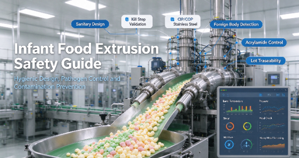 Food Safety Considerations for Baby Food Extrusion